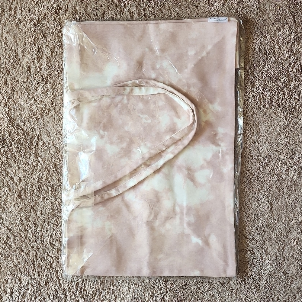Pureology tye dye canvas tote bag
